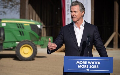 Governor Newsom visits historic farm in Colusa to highlight efforts to build water infrastructure, faster and create jobs